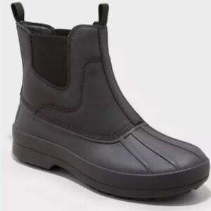 Goodfellow & Co Mens Black Winter Boot Waterproof Size 13